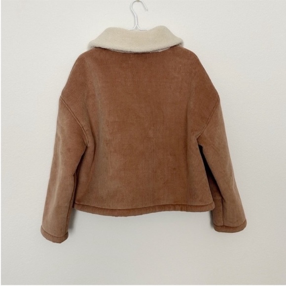 Naadam Vegan Shearling Quarter Zip Jacket NWT - Picture 4 of 11